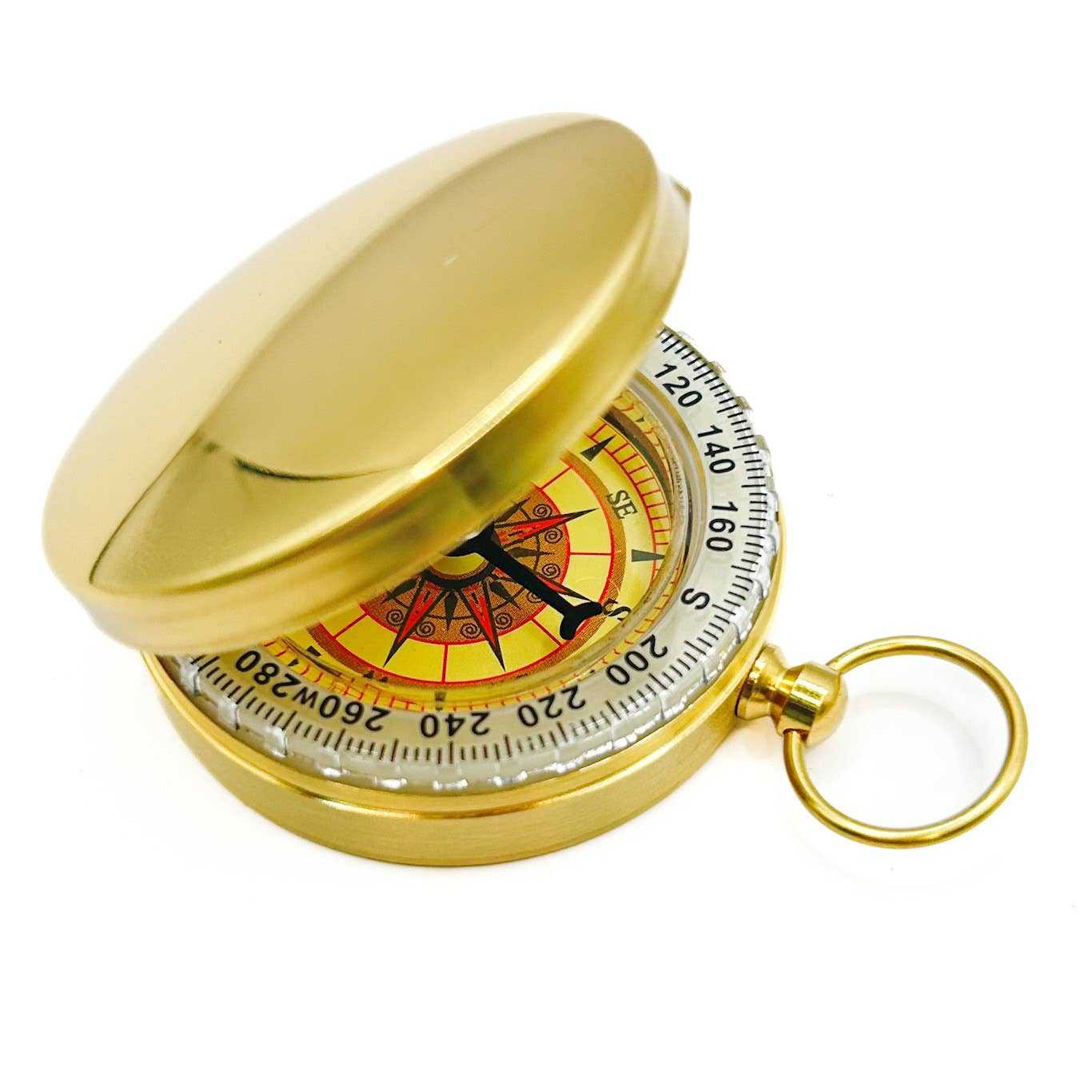 Gold Compass in Gift Box